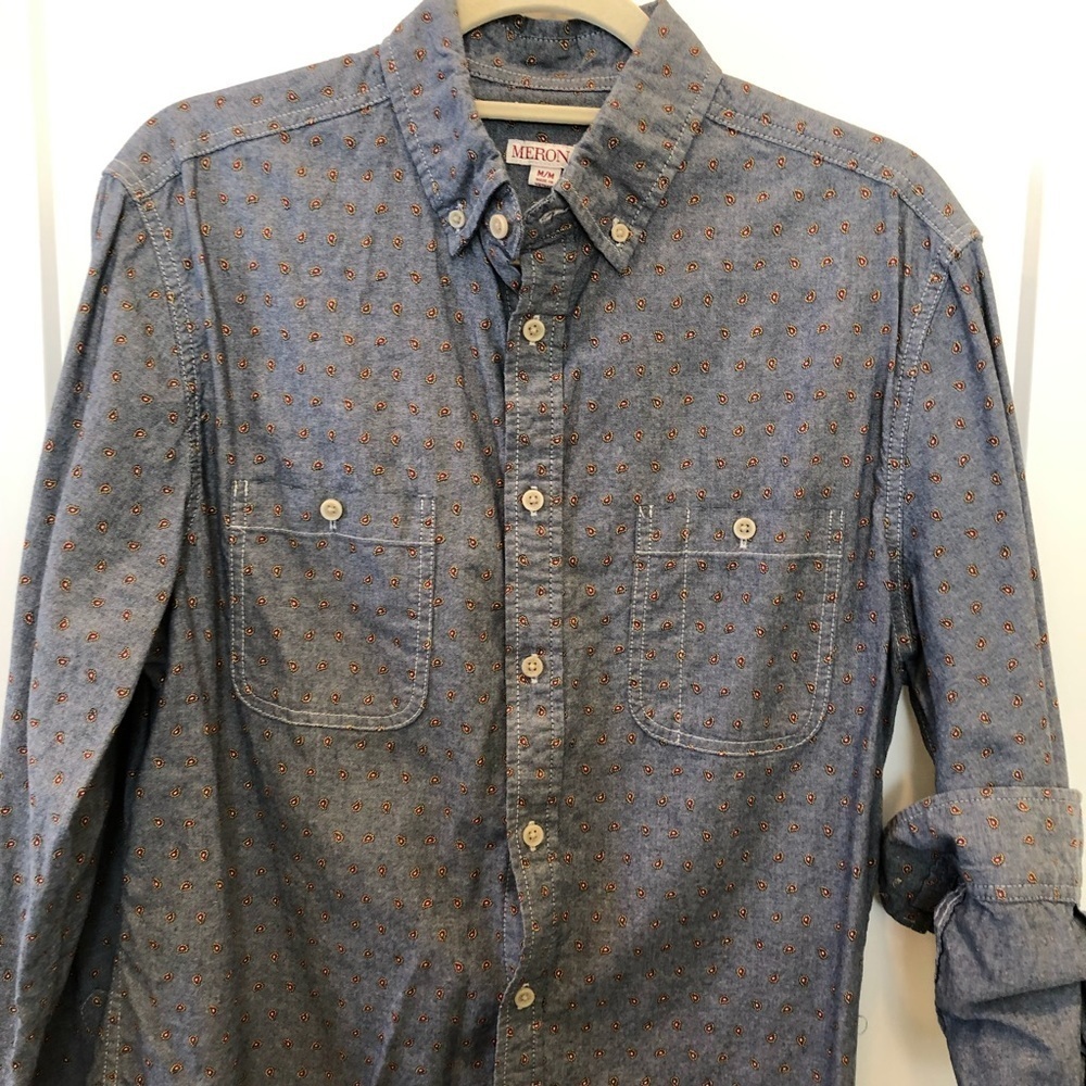 Merona Patterned Button Down Shirt